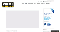 Desktop Screenshot of primearcades.com